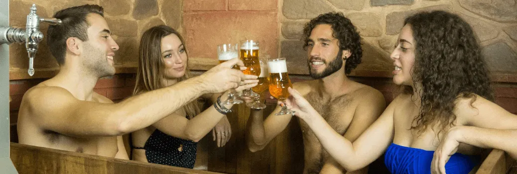 Beer Spa para grupos Granada.