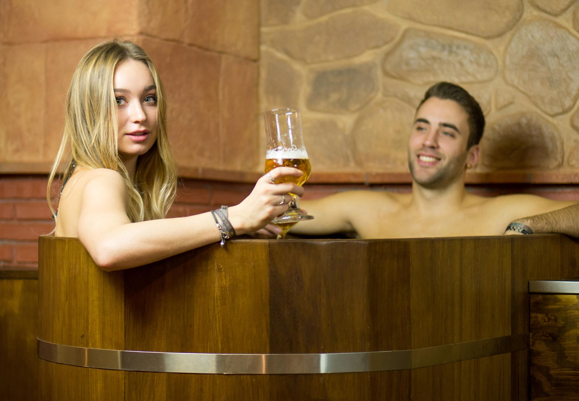 Circuito Beer Spa para parejas